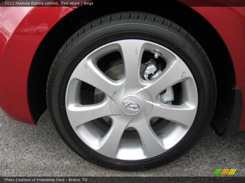  2012 Elantra Limited Wheel