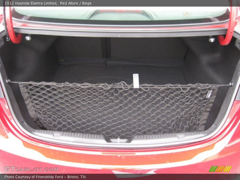  2012 Elantra Limited Trunk