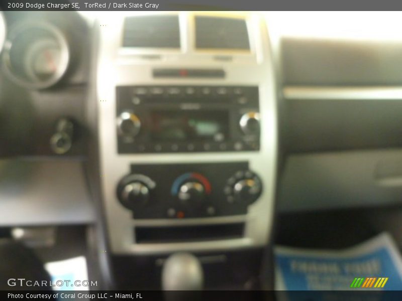 TorRed / Dark Slate Gray 2009 Dodge Charger SE