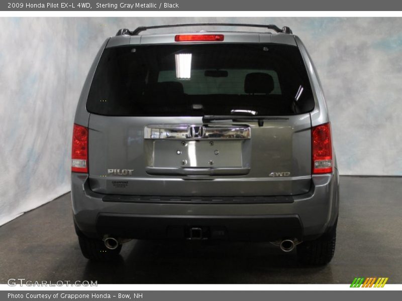 Sterling Gray Metallic / Black 2009 Honda Pilot EX-L 4WD