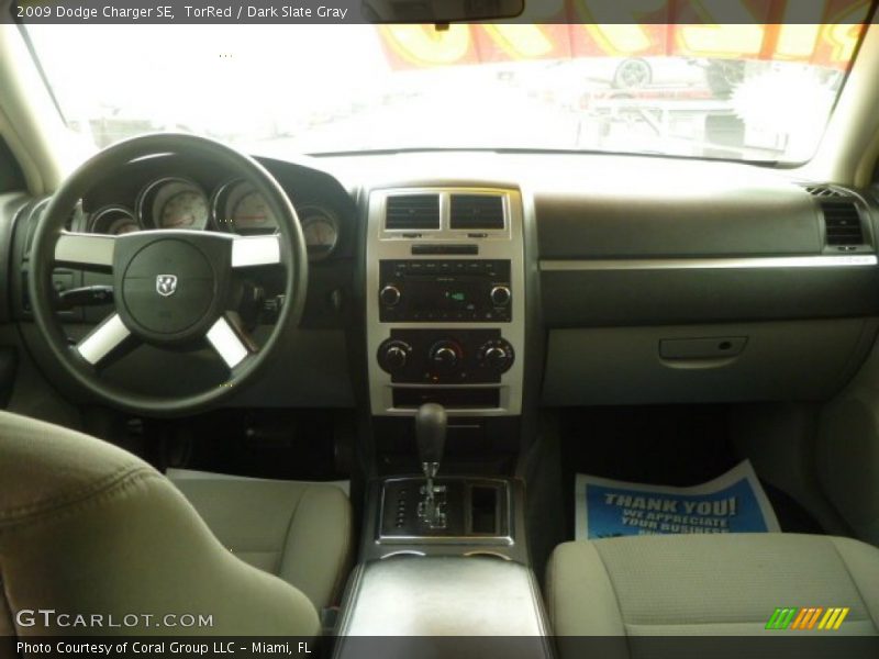 TorRed / Dark Slate Gray 2009 Dodge Charger SE