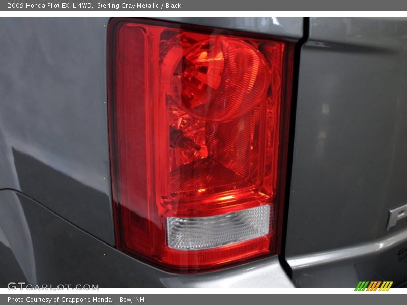 Sterling Gray Metallic / Black 2009 Honda Pilot EX-L 4WD