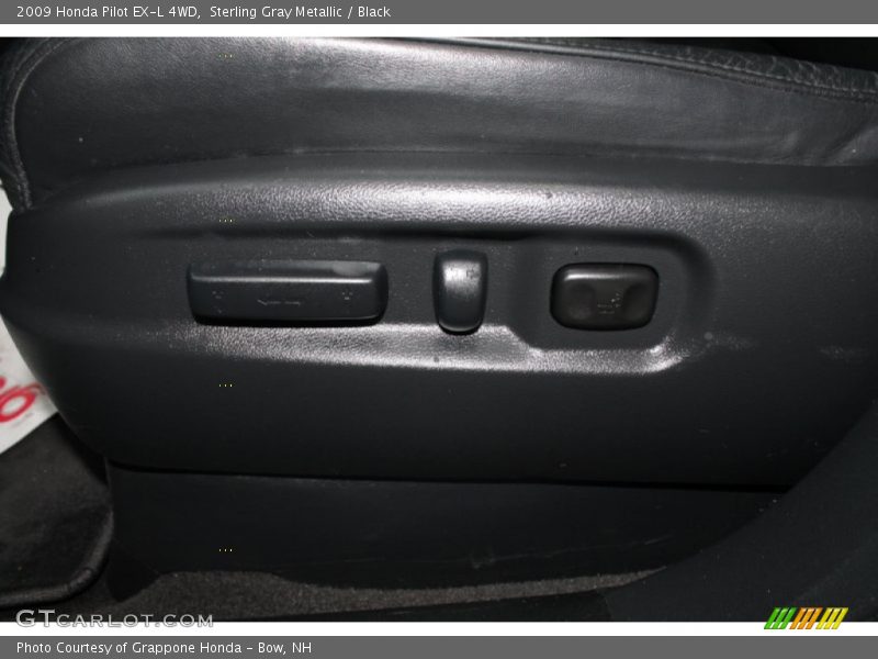 Sterling Gray Metallic / Black 2009 Honda Pilot EX-L 4WD