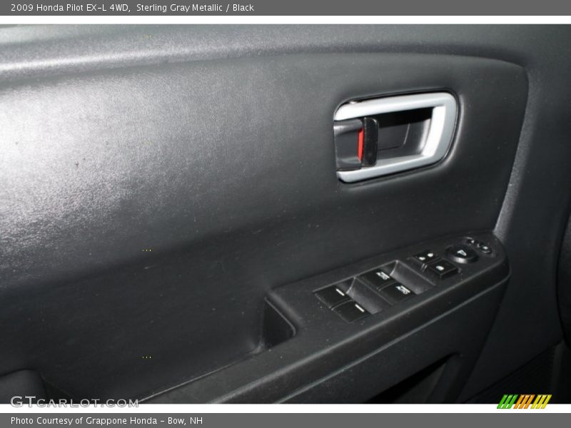 Sterling Gray Metallic / Black 2009 Honda Pilot EX-L 4WD