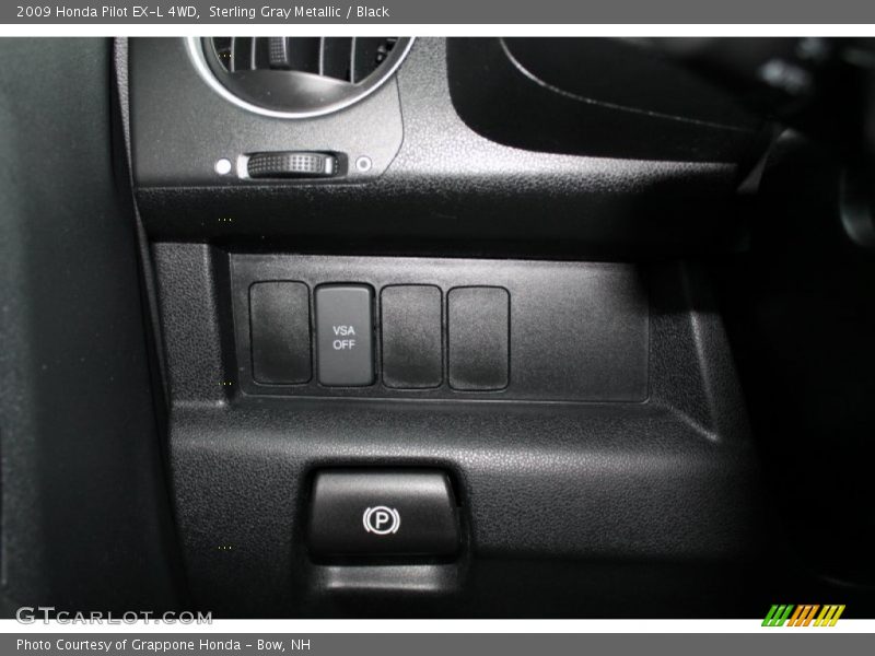 Sterling Gray Metallic / Black 2009 Honda Pilot EX-L 4WD