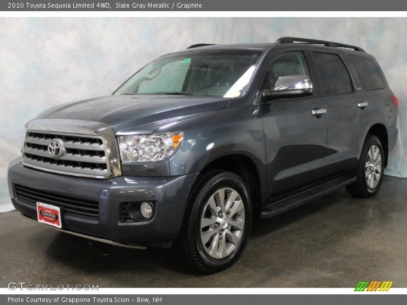 Slate Gray Metallic / Graphite 2010 Toyota Sequoia Limited 4WD