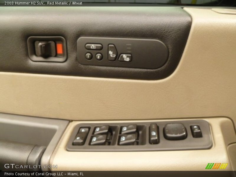 Red Metallic / Wheat 2003 Hummer H2 SUV