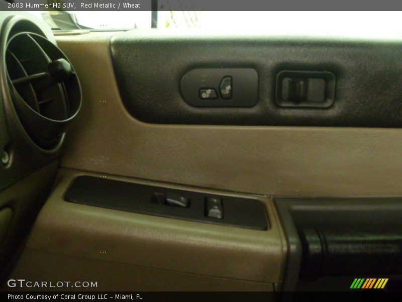 Red Metallic / Wheat 2003 Hummer H2 SUV
