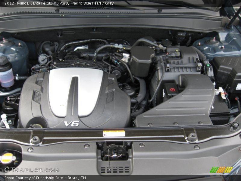  2012 Santa Fe GLS V6 AWD Engine - 3.5 Liter DOHC 24-Valve V6