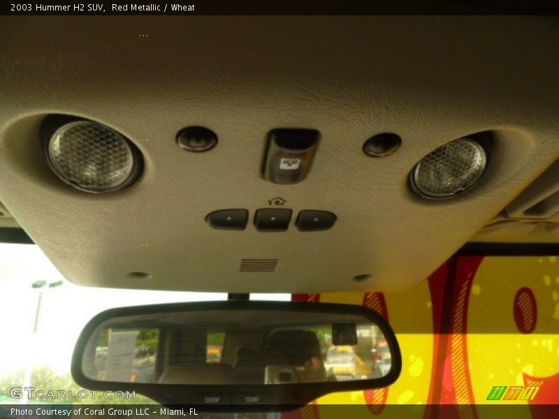 Red Metallic / Wheat 2003 Hummer H2 SUV