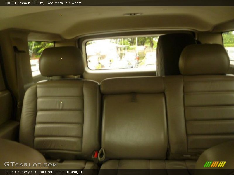 Red Metallic / Wheat 2003 Hummer H2 SUV