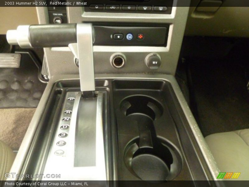 Red Metallic / Wheat 2003 Hummer H2 SUV