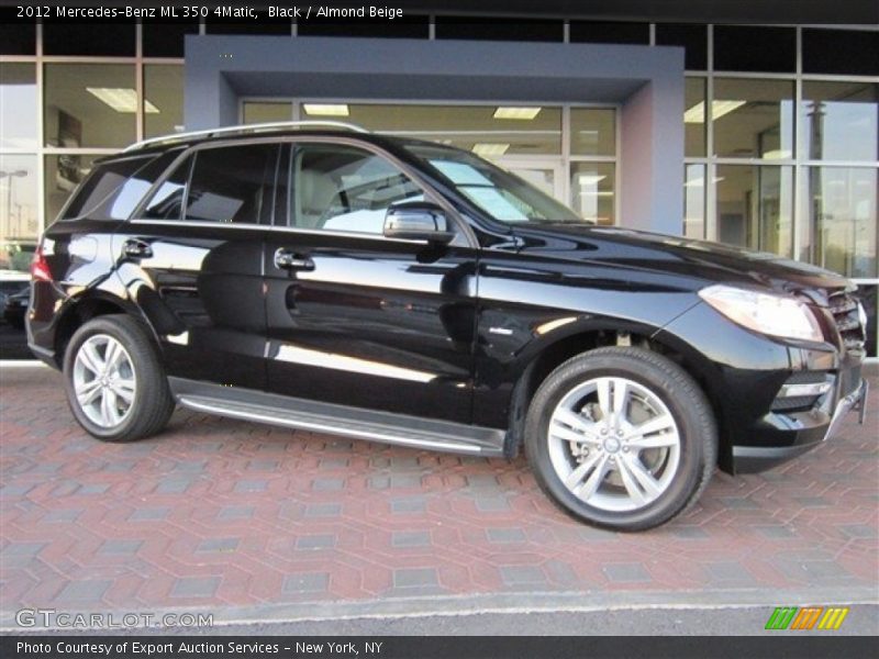 Black / Almond Beige 2012 Mercedes-Benz ML 350 4Matic