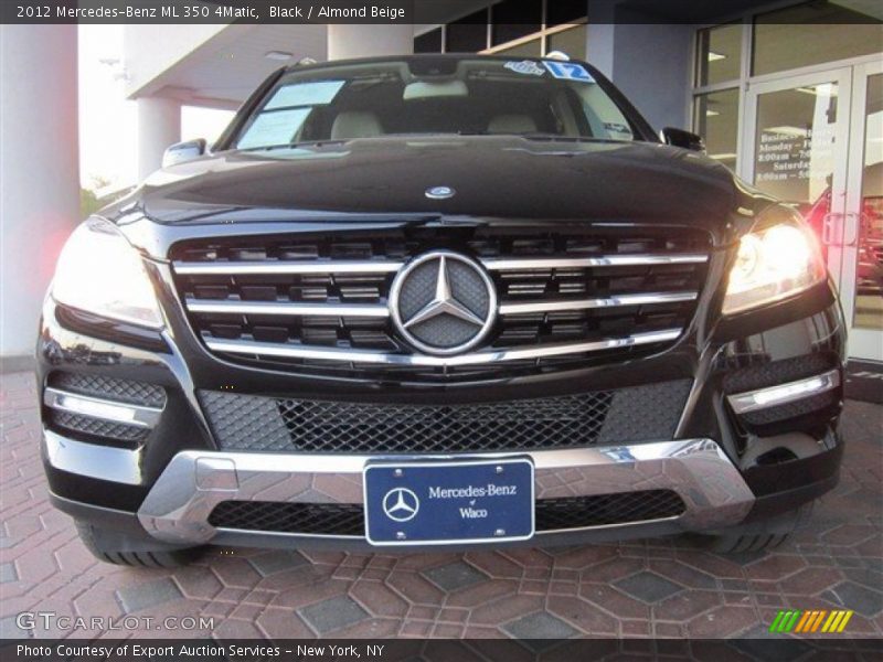 Black / Almond Beige 2012 Mercedes-Benz ML 350 4Matic