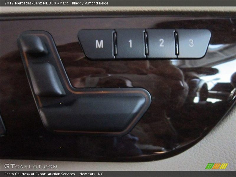 Black / Almond Beige 2012 Mercedes-Benz ML 350 4Matic