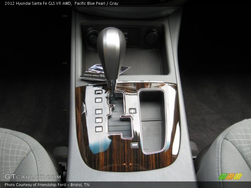  2012 Santa Fe GLS V6 AWD 6 Speed SHIFTRONIC Automatic Shifter