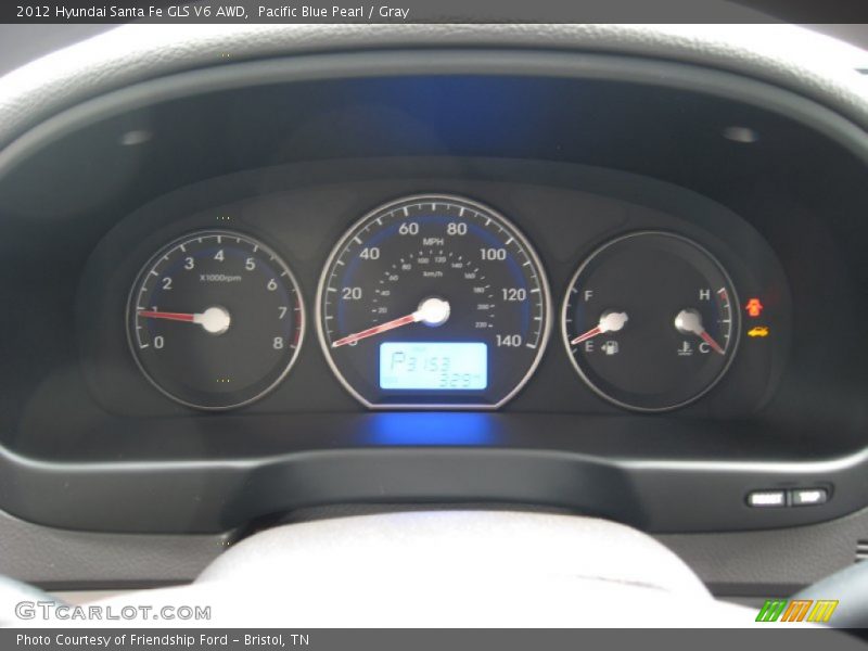  2012 Santa Fe GLS V6 AWD GLS V6 AWD Gauges