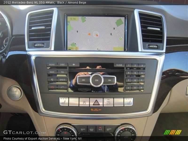 Black / Almond Beige 2012 Mercedes-Benz ML 350 4Matic