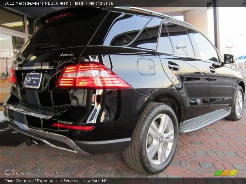 Black / Almond Beige 2012 Mercedes-Benz ML 350 4Matic