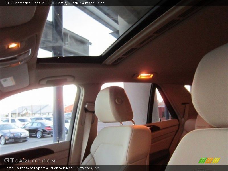 Black / Almond Beige 2012 Mercedes-Benz ML 350 4Matic