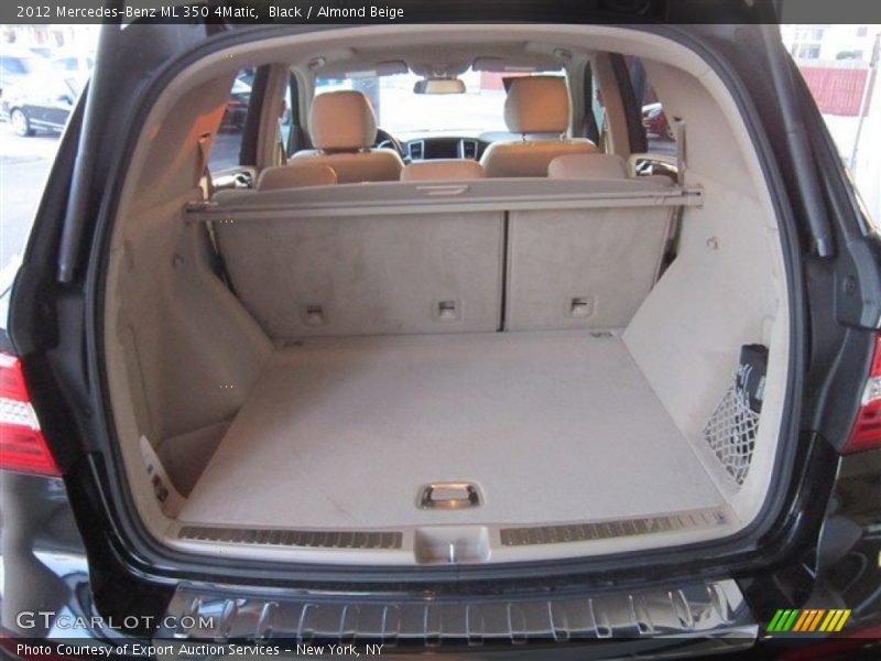 Black / Almond Beige 2012 Mercedes-Benz ML 350 4Matic