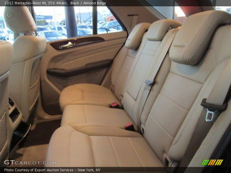 Black / Almond Beige 2012 Mercedes-Benz ML 350 4Matic