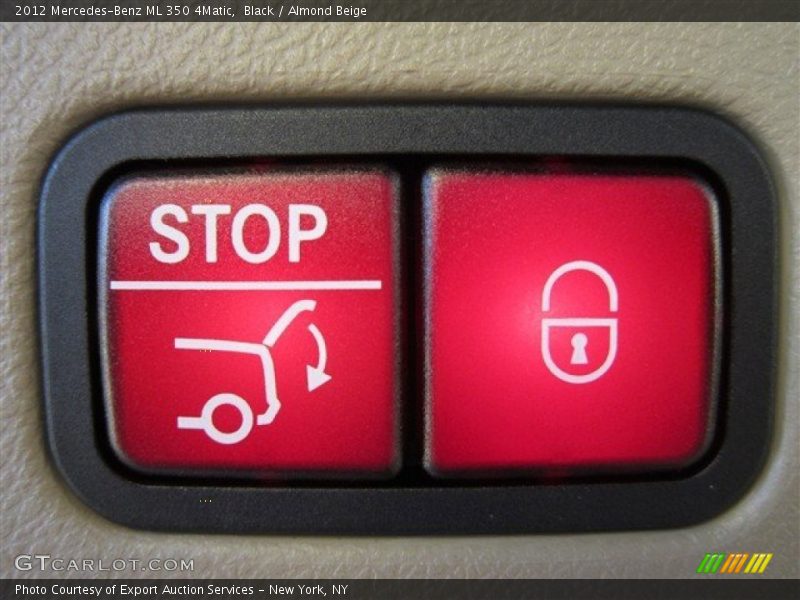 Black / Almond Beige 2012 Mercedes-Benz ML 350 4Matic