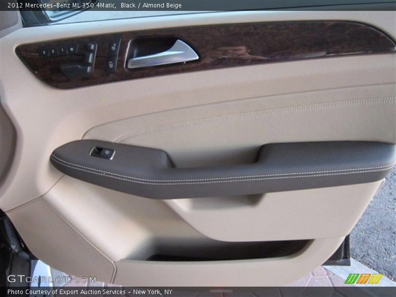 Black / Almond Beige 2012 Mercedes-Benz ML 350 4Matic