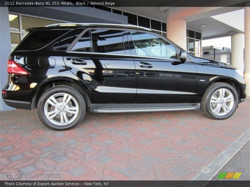 Black / Almond Beige 2012 Mercedes-Benz ML 350 4Matic
