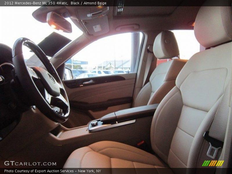 Black / Almond Beige 2012 Mercedes-Benz ML 350 4Matic