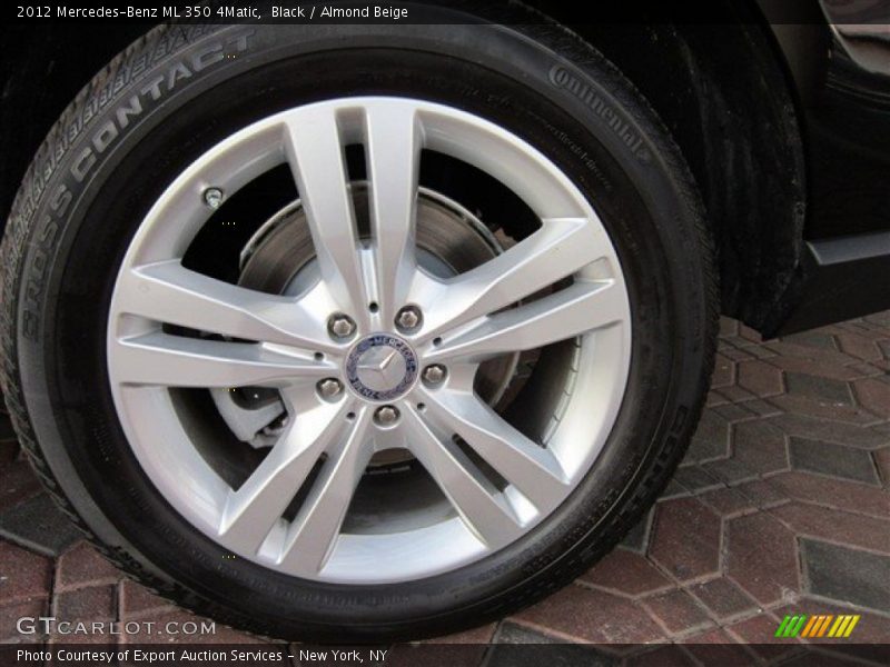 Black / Almond Beige 2012 Mercedes-Benz ML 350 4Matic