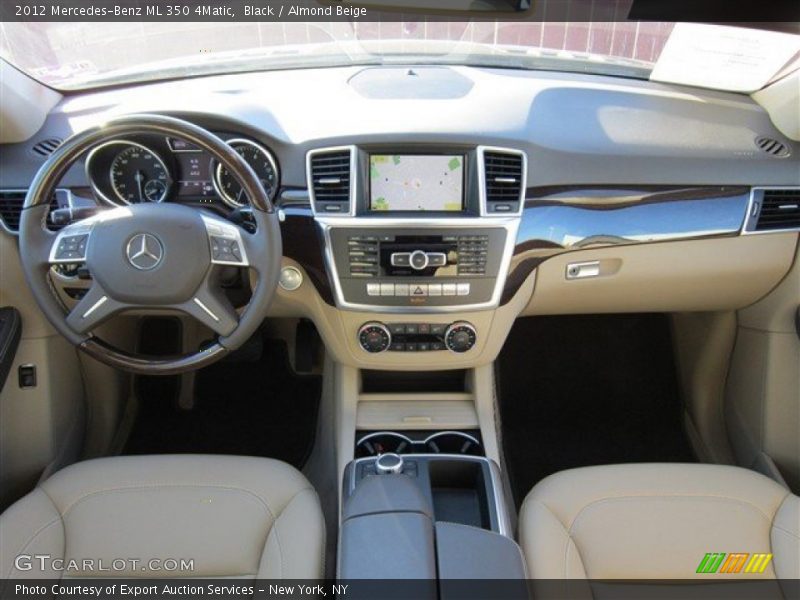 Black / Almond Beige 2012 Mercedes-Benz ML 350 4Matic