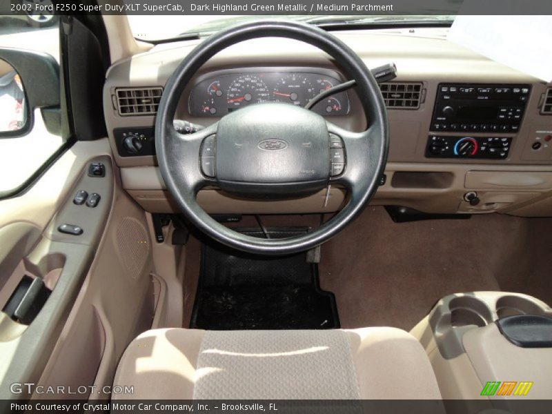 Dashboard of 2002 F250 Super Duty XLT SuperCab