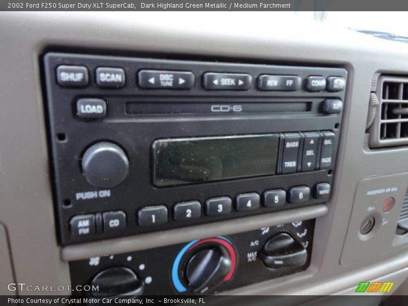 Audio System of 2002 F250 Super Duty XLT SuperCab
