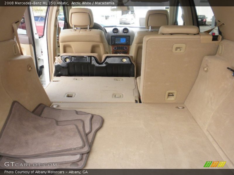 Arctic White / Macadamia 2008 Mercedes-Benz ML 350 4Matic