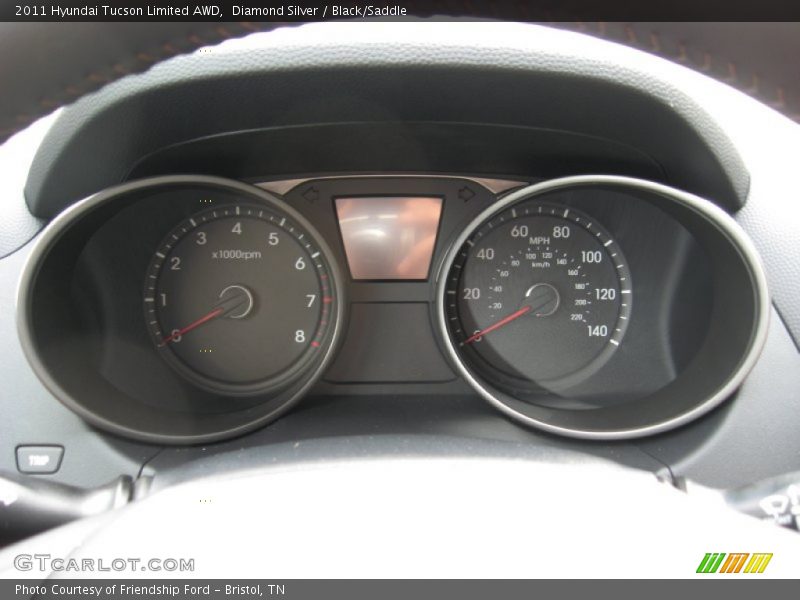  2011 Tucson Limited AWD Limited AWD Gauges