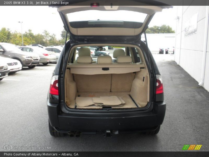 Jet Black / Sand Beige 2005 BMW X3 3.0i