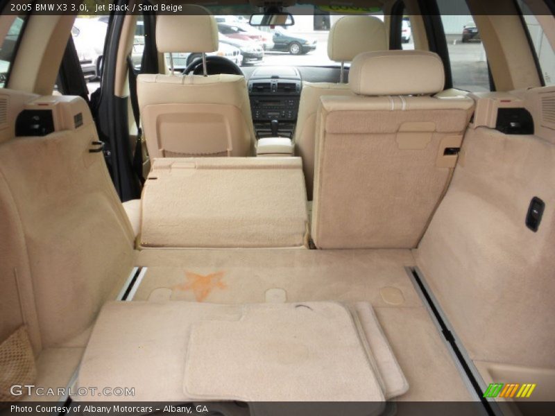 Jet Black / Sand Beige 2005 BMW X3 3.0i