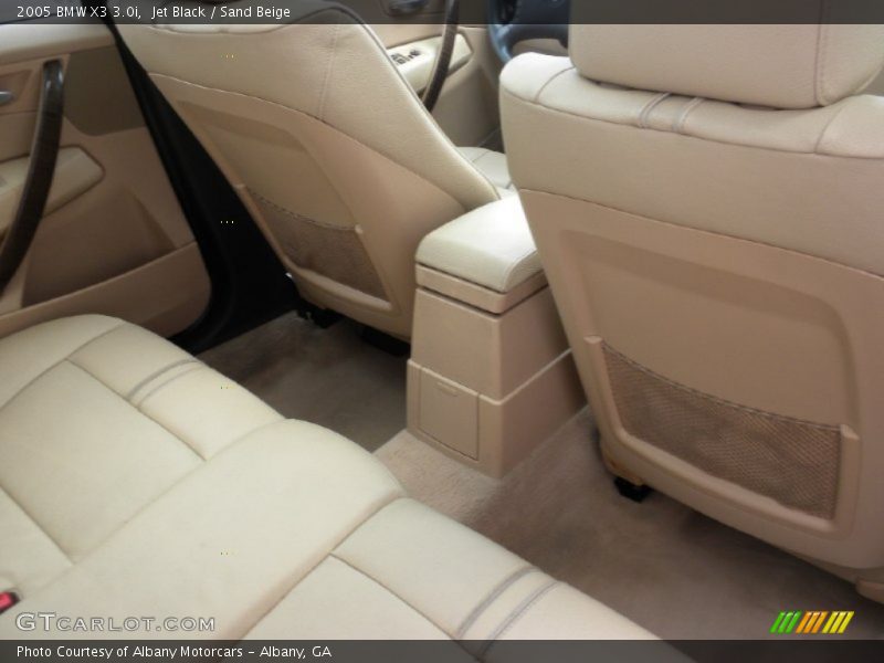 Jet Black / Sand Beige 2005 BMW X3 3.0i