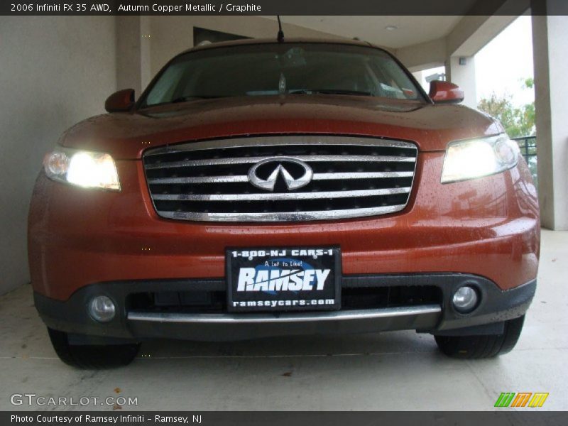 Autumn Copper Metallic / Graphite 2006 Infiniti FX 35 AWD