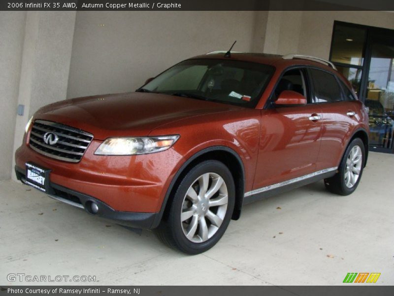 Autumn Copper Metallic / Graphite 2006 Infiniti FX 35 AWD