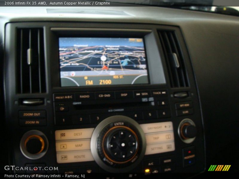 Autumn Copper Metallic / Graphite 2006 Infiniti FX 35 AWD