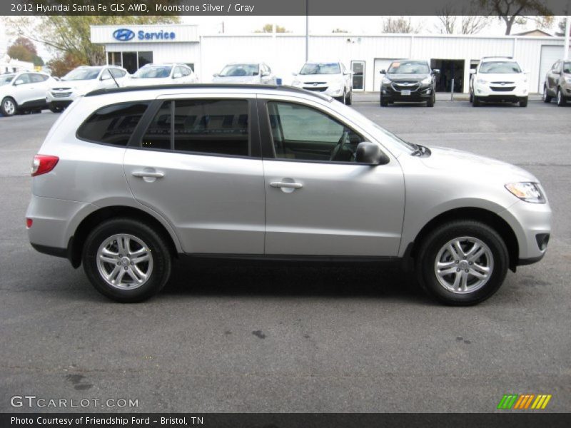  2012 Santa Fe GLS AWD Moonstone Silver