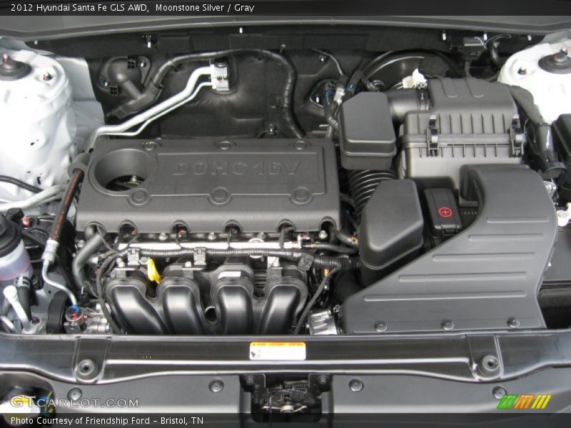  2012 Santa Fe GLS AWD Engine - 2.4 Liter DOHC 16-Valve 4 Cylinder