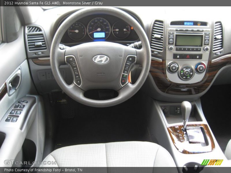Dashboard of 2012 Santa Fe GLS AWD