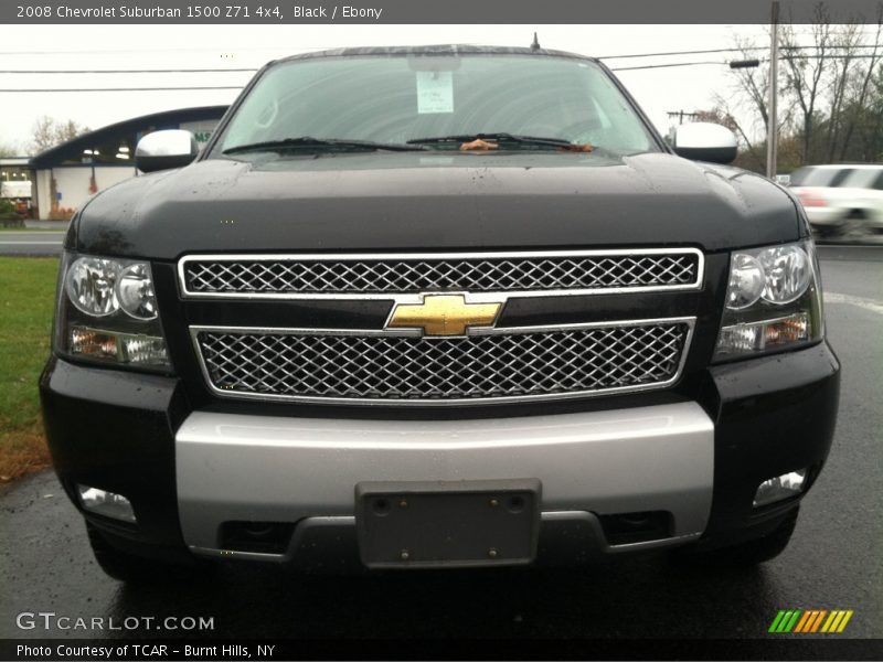 Black / Ebony 2008 Chevrolet Suburban 1500 Z71 4x4
