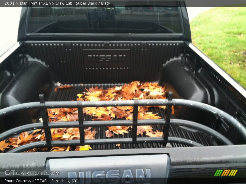 Super Black / Black 2001 Nissan Frontier XE V6 Crew Cab