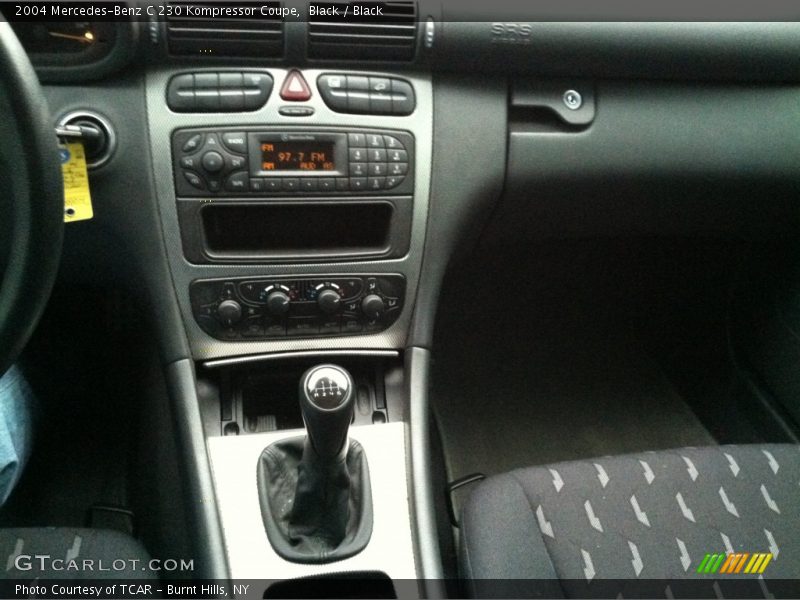 Black / Black 2004 Mercedes-Benz C 230 Kompressor Coupe