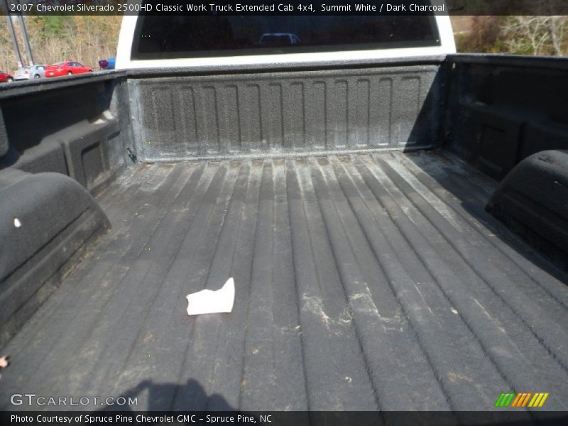 Summit White / Dark Charcoal 2007 Chevrolet Silverado 2500HD Classic Work Truck Extended Cab 4x4