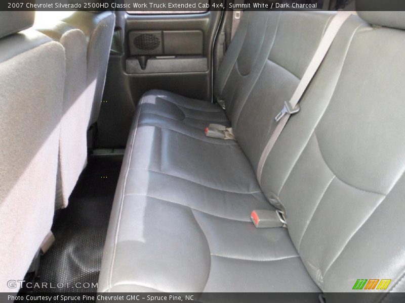Summit White / Dark Charcoal 2007 Chevrolet Silverado 2500HD Classic Work Truck Extended Cab 4x4